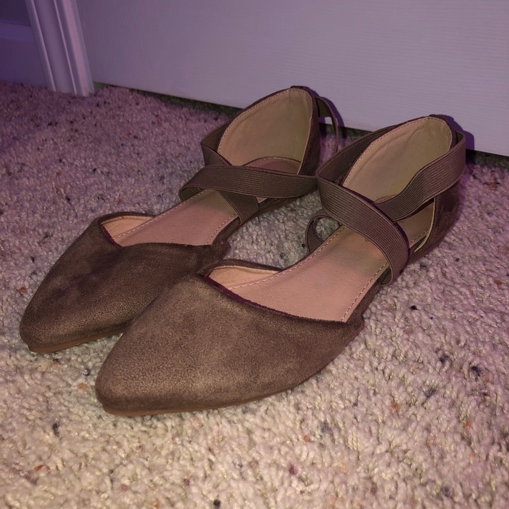 Bella Marie Tan Flats